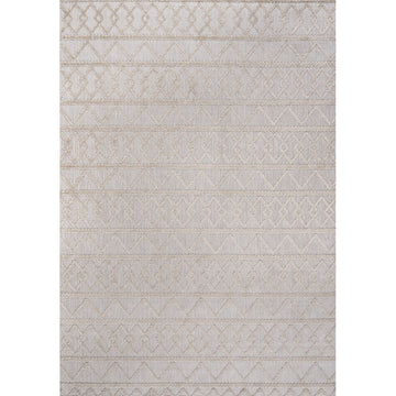 Aylan High-low Pile Knotted Trellis Geometric Indoor/outdoor Area Rug